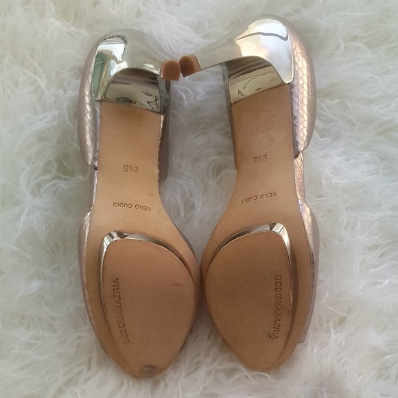 BCBG MaxAzria | Osario Leather D'Orsay Platforms - Picture 7 of 8